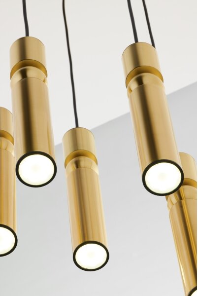 Jupiter 2020 - Lampadario a sospensione con filo ALAS 5xGU10/10W/230V oro