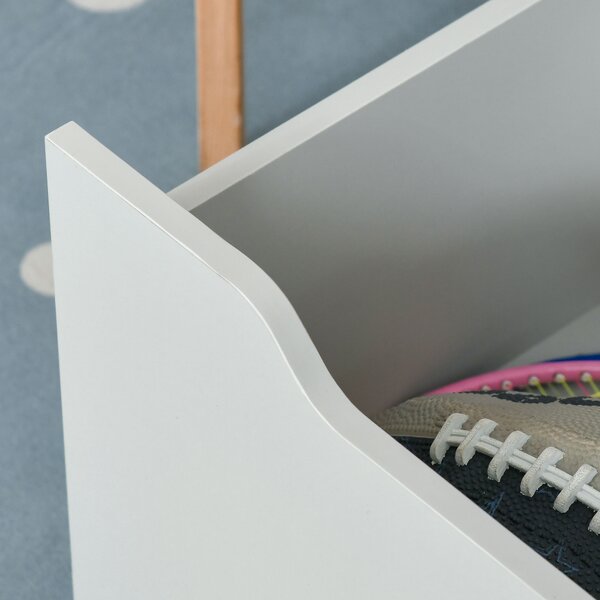 HOMCOM Libreria Etagère Multi-Rangement 3 scaffali 2 nicchie Grande cassetto in legno Grigio