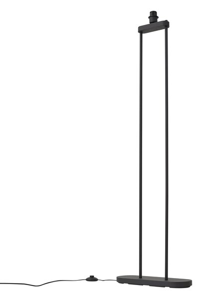 Lampada da terra moderna nera - Thijmen
