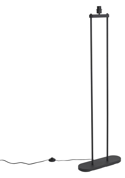 Lampada da terra moderna nera - Thijmen