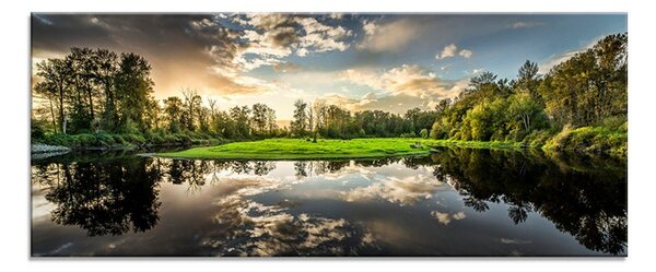 Immagine su tela, 50 x 125 cm Glasspik Nature - Styler