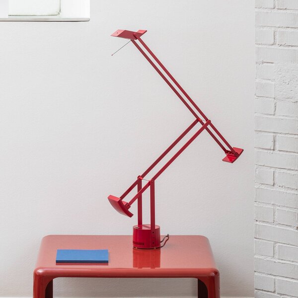 Artemide Lampada da tavolo di design Tizio, Rosso, Studio / Ufficio, Plastica, Design, Lampada da tavolo