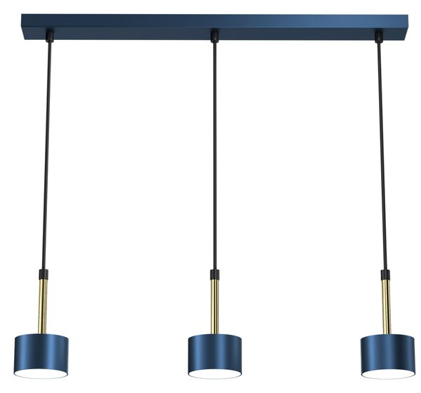 Milagro ARENA lampadario a sospensione MLP7773 blu / oro
