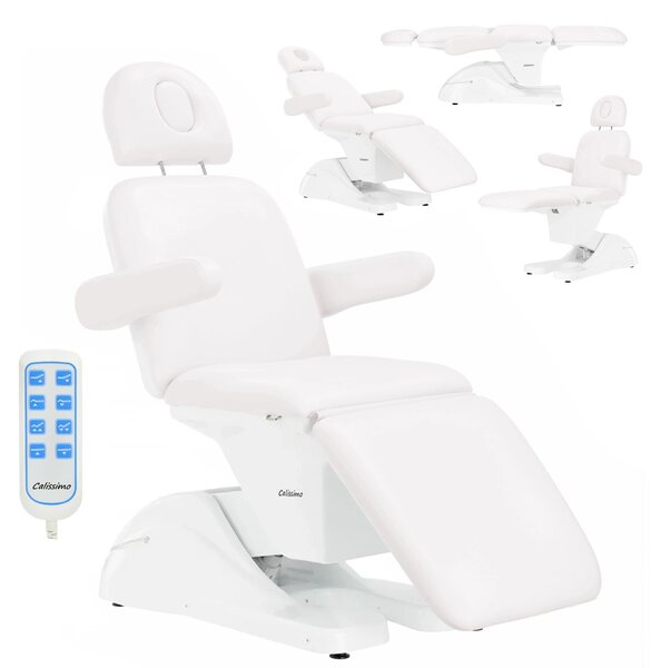 Poltrona estetica elettrica per salone di bellezza pedicure 3 cilindri Mazaro
