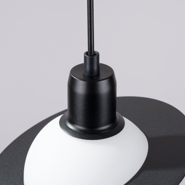 Sollux SL.1358 - Lampadario a sospensione con filo HYPERION 1xG9/8W/230V nero