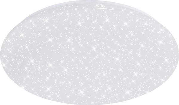 Lampada da soffitto a LED cielo stellato dimmerabile CCT 40W bianco plastica Ø49,5 Briloner