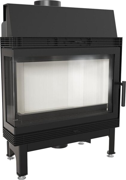 Inserto camino in acciaio KRATKI BLANKA sinistro 11 kW Ø 180