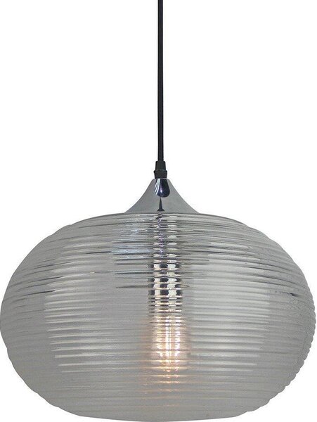 Lampada a sospensione VT-7350 trasparente 1xE27x60W in vetro, dimensioni: 100x33x33 cm, IP20, V-TAC