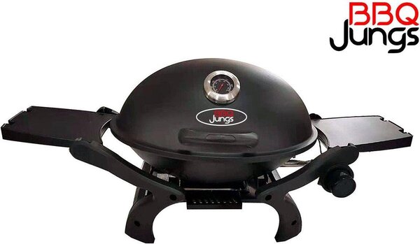 BBQJungs barbecue a gas da tavolo grill portatile campeggio giardino balcone BBQ grill
