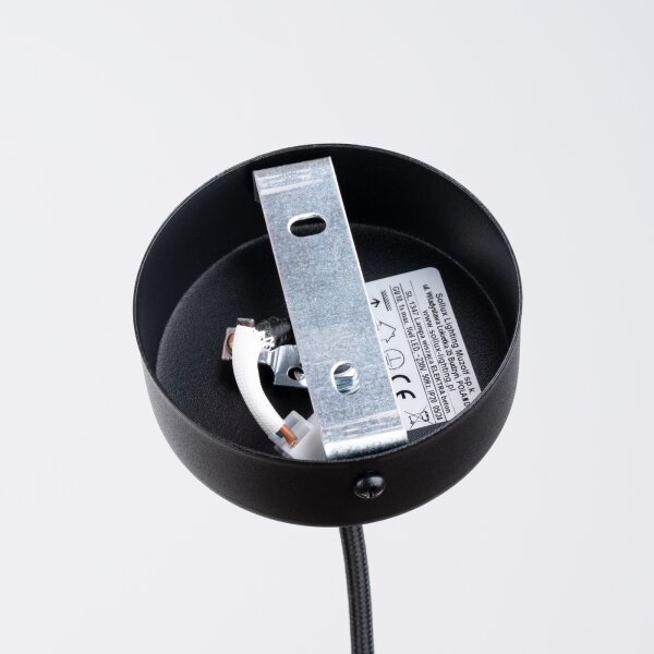 Sollux SL.1347 - Lampadario a sospensione con filo ELECTRA 1xGU10/10W/230V calcestruzzo/grigio