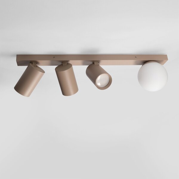 Brilagi - Faretto SELE BALL 3xGU10/30W/230V + 1xG9/10W colore beige