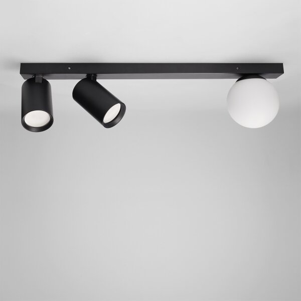 Brilagi - Faretto SELE BALL 2xGU10/30W/230V + 1xG9/10W nero