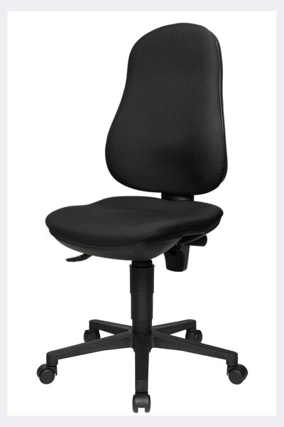 Sedia girevole da ufficio Topstar "Point 70", nera