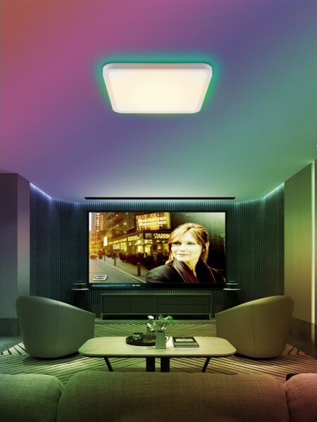 Immax NEO 07168-W40-LED RGB+CCT Lampada dimmerabile 50W/230V Wi-Fi Tuya white+TC