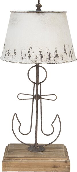 Lampada da tavolo Clayre & Eef Ø 35x79 cm Legno marrone beige