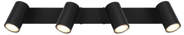 Globo 57911-4B - Faretto ROBBY 4xGU10/35W/230V nero