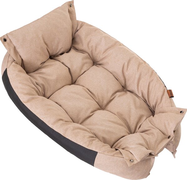 Letto per cani 2in1 "Twice" -95x63cm- Divano e materasso multifunzionale, pieghevole, impermeabile, antiscivolo, per cani e gatti | PillowPrim