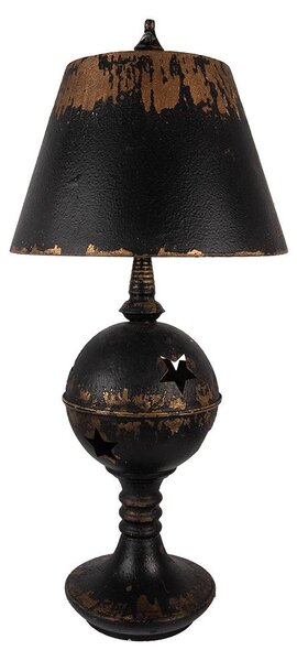 Lampada da tavolo Clayre & Eef Ø 35x78 cm Metallo nero