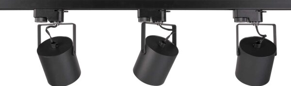 Faretto per sistema a binario MINOR 3xGU10/10W/230V + 1 m rotaia sistema