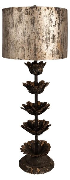 Lampada da tavolo Clayre & Eef Ø 30x81 cm in metallo marrone