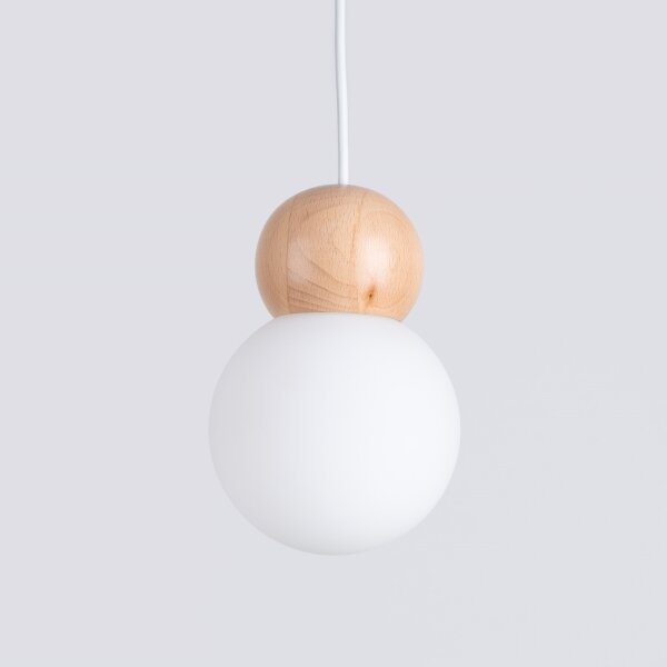 Sollux SL.1390 - Lampadario a sospensione con filo PEKKA 1xG9/8W/230V bianco