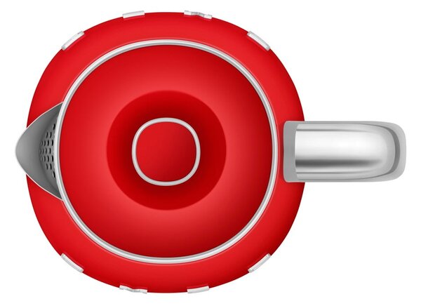 Bollitore rosso in acciaio inox 800 ml Retro Style - SMEG