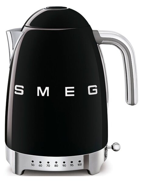 Bollitore nero in acciaio inox 1,7 l 50's Retro Style – SMEG