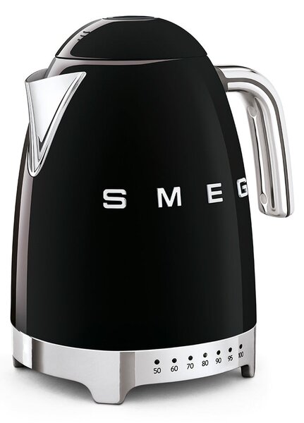 Bollitore nero in acciaio inox 1,7 l 50's Retro Style – SMEG