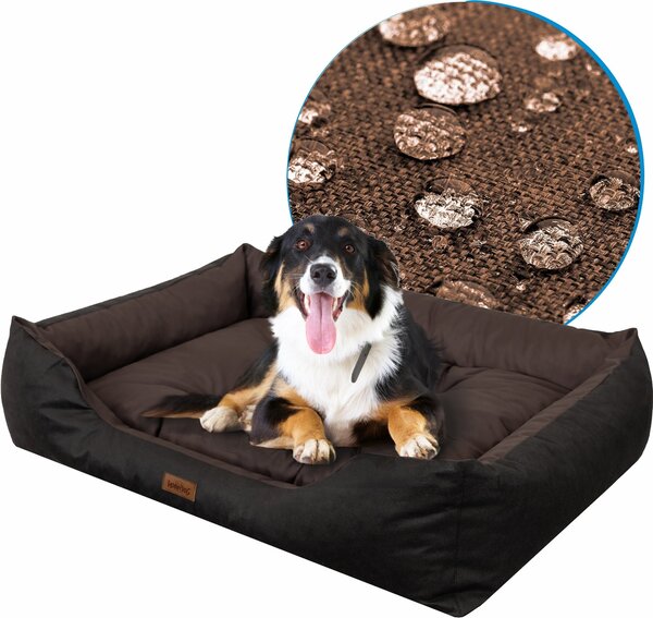 Cuccia per cani "Puffy" - Cuscino idrorepellente e sfoderabile - 115x85 cm - Robusto tessuto Oxford | PillowPrim
