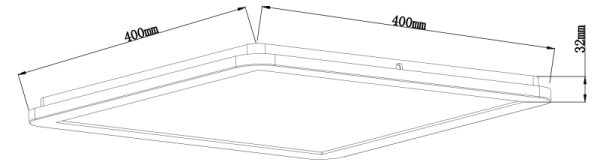 Globo 41563-24W - Plafoniera LED da bagno SAPANA LED/24W/230V IP44 bianco