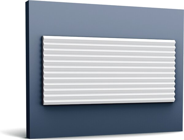 Pannello murale 3D Orac Decor W108 MODERN ZIGZAG Dekorpaneel Zierlement modernes Design weiß 2 m