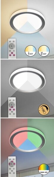 Rabalux 3510-LED RGB Plafoniera dimmerabile EVEREST LED/40W/230V Wi-Fi + telecomando
