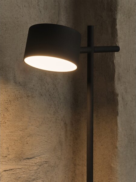 Osram - Lampada da terra LED dimmerabile DECOR KYOTO LED/12W/230V nera