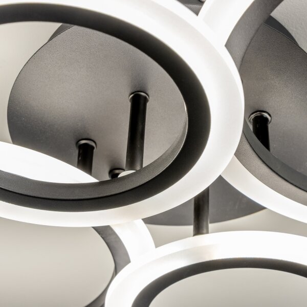 Brilagi - Plafoniera LED dimmerabile a montaggio superficiale ORBITS LED/50W/230V 3000-6500K + telecomando