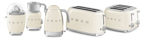 Bollitore color crema in acciaio inox 1,7 l 50's Retro Style – SMEG