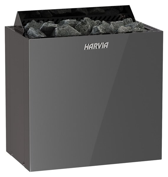 Stufa per sauna Harvia Vega Qubic Black 6,0 kW | richiede un sistema di controllo separato | HBQ604EM