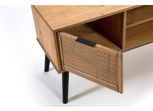 Mobile TV in legno di pino 180x52 cm Natasha - Marckeric