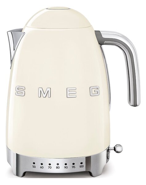 Bollitore color crema in acciaio inox 1,7 l 50's Retro Style – SMEG