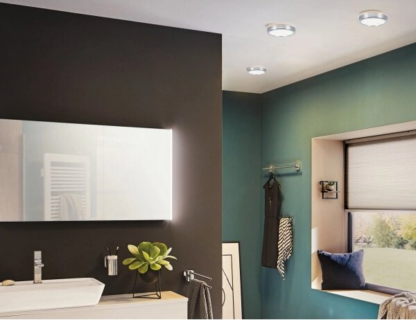 Paulmann 93018 - LED/13W IP44 Plafoniera da soffitto dimmerabile per bagno AVIAR 230V
