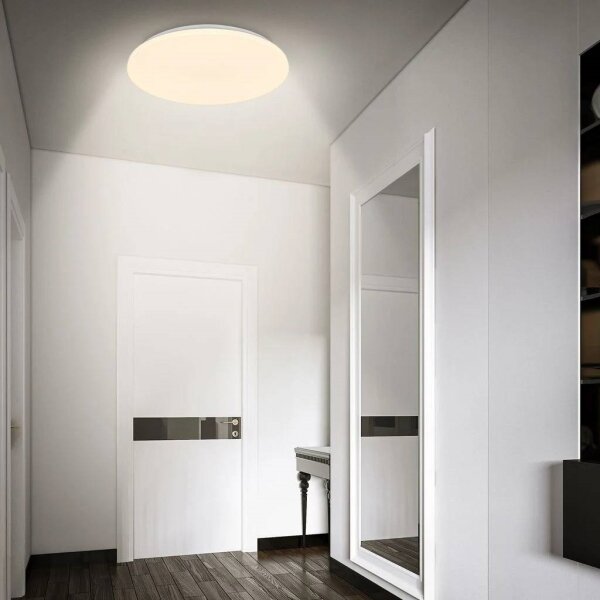 Briloner 3828-016-LED Plafoniera da soffitto per bagno con sensore WALK LED/24W/230V IP54, diametro 35 cm