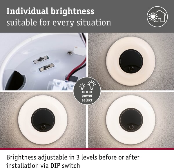 Paulmann 94956 - LED/20,5W IP65 dimmerabile applique da esterno AUREVA 230V
