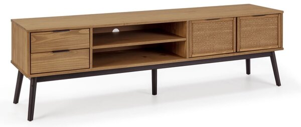Mobile TV in legno di pino 180x52 cm Natasha - Marckeric