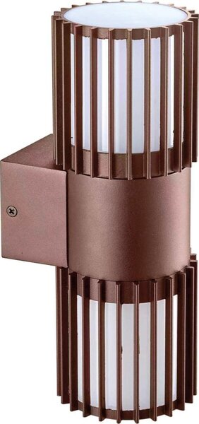 BRILAGI - Applique da esterno ARMOR 2xGU10/35W/230V IP44 marrone