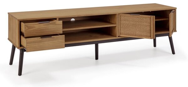 Mobile TV in legno di pino 180x52 cm Natasha - Marckeric