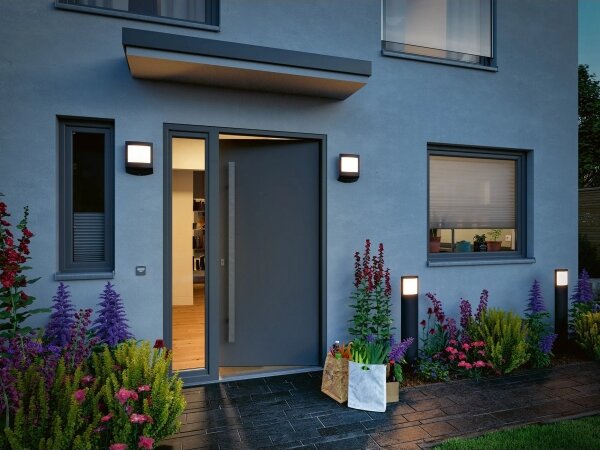 Paulmann 94515 - LED/8,5W IP44 Lampada da esterno con sensore PADEA 230V antracite