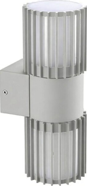 BRILAGI - Applique da esterno ARMOR 2xGU10/35W/230V IP44 grigia