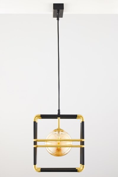 Jupiter 2026 - Lampadario a sospensione con filo FIORI 2xG9/10W/230V nero/oro/beige