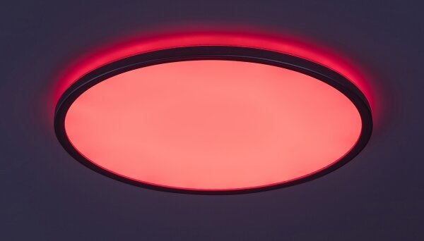 Rabalux 2290 - Plafoniera dimmerabile LED RGB RASMUS LED/22W/230V + telecomando