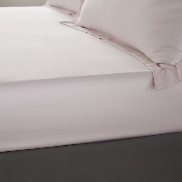 Lenzuolo con angoli rosa in raso di seta 150x200 cm Silky Soft – Catherine Lansfield