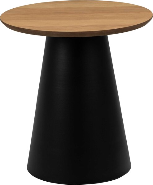 Tavolino Soli Ø45cm decoro rovere
